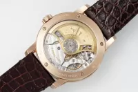 watch Audemars Piguet CODE 11.59 Blue Dial Three-Hand Automatic Watch   41mm Rose Gold Case with Brown Leather Strap - view 9