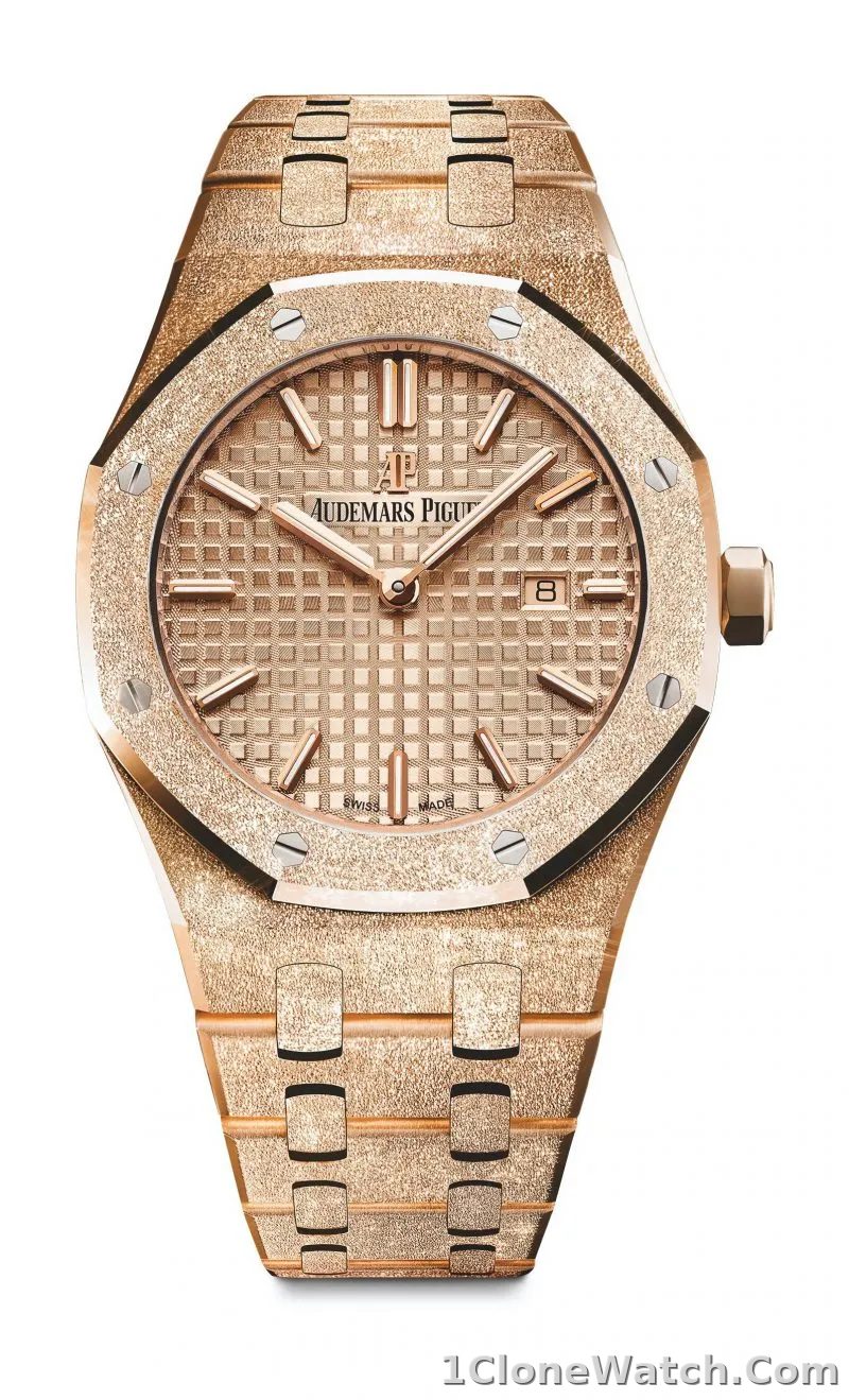 Audemars Piguet Royal Oak Frosted Gold Quartz Gold 67653OR.GG.1263OR.02