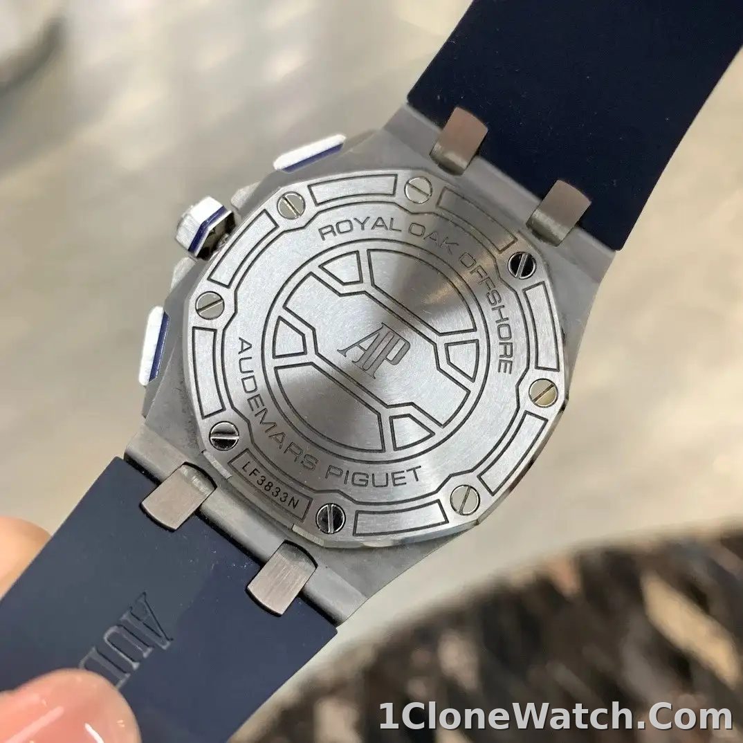 Audemars Piguet Royal Oak Offshore Selfwinding Chronograph Blue, Silver 26480TI.OO.A027CA.01 - detail
