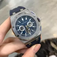 Audemars Piguet Royal Oak Offshore Selfwinding Chronograph Blue, Silver 26480TI.OO.A027CA.01 - view 4