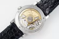watch Audemars Piguet CODE 11.59 Blue Dial Three-Hand Automatic Watch with Leather Strap - view 8