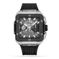 Hublot Square Bang Men Automatic Skeleton Rubber Watch 821.NM.0170.RX - view 1
