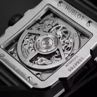 Hublot Square Bang Men Automatic Skeleton Rubber Watch 821.NX.0170.RX - view 5