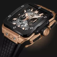 Hublot Square Bang Men Automatic Skeleton Rubber Watch 821.OM.0180.RX - view 4