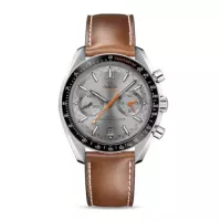 Omega Speedmaster Men Automatic Grey Leather Watch O32932445106001 - view 1