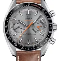 Omega Speedmaster Men Automatic Grey Leather Watch O32932445106001 - view 4
