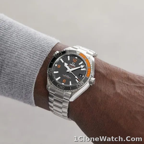 Omega Planet Ocean Men Automatic Black Stainless Steel Watch O21530442101002 - detail