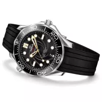 Omega Seamaster Men Automatic Black Rubber Watch COMPLETE BOND BOX SET - view 5