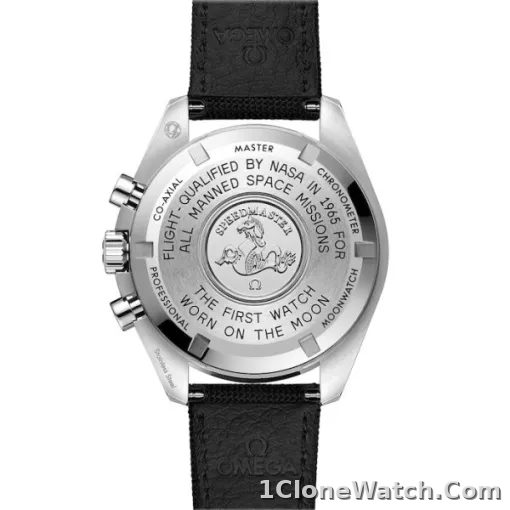 Omega Speedmaster Men Automatic Black Nylon Watch O31032425001001 - detail