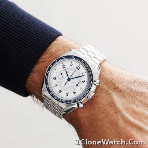 Omega Speedmaster Men Automatic Silver Stainless Steel Watch O32930435102001 - detail