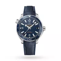 Omega Planet Ocean Men Automatic Blue Leather Watch O21533402003001 - view 1