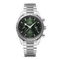 Omega Speedmaster Men Automatic Green Stainless Steel Watch O33210415110001 - view 1