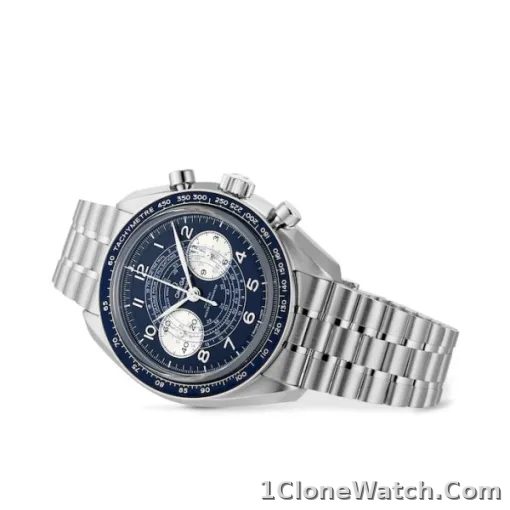 Omega Speedmaster Men Automatic Blue Stainless Steel Watch O32930435103001 - detail