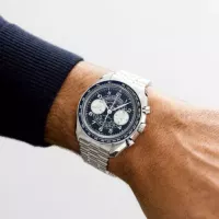 Omega Speedmaster Men Automatic Blue Stainless Steel Watch O32930435103001 - view 4