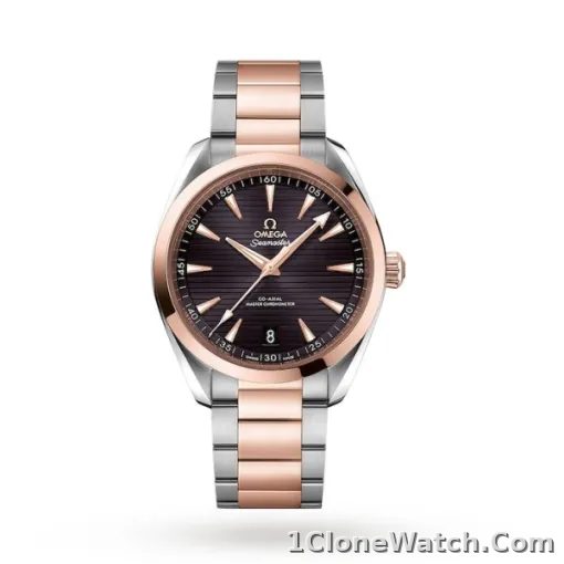 Omega Seamaster Aqua Terra Men Automatic Brown Bicoloured Watch O22020412106001