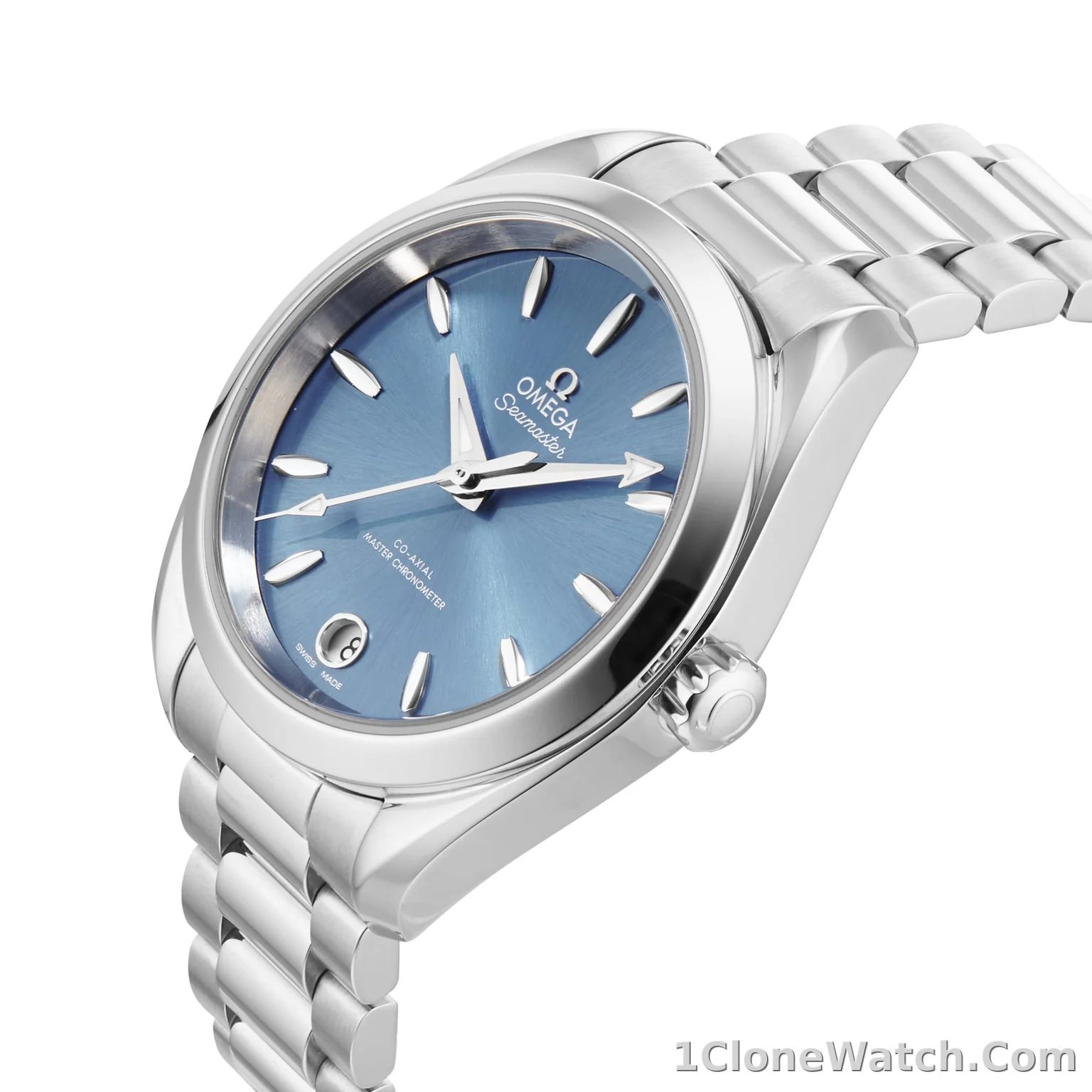 Omega Aquaterra Women Automatic Blue Stainless Steel Watch O22010342003002 - detail