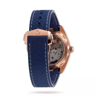 Omega Seamaster Aqua Terra Men Automatic Blue 18ct Rose Gold Watch O22052412103001 - view 5