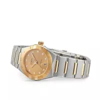 Omega Constellation Women Automatic Champagne Stainless Steel Watch O13120292058001 - view 3