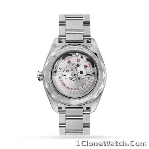 Omega Seamaster Aqua Terra Men Automatic Silver Stainless Steel Watch O22010412102002 - detail