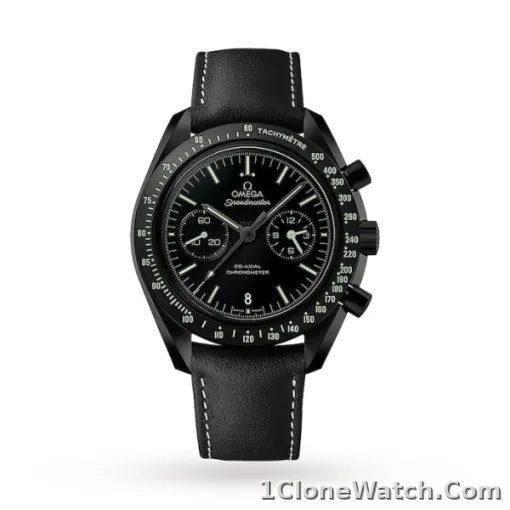 Omega Speedmaster Men Automatic Black Leather Watch O31192445101004