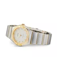 Omega Constellation Women Quartz Mother of Pearl Stainless Steel Watch O13125286052002 - view 3