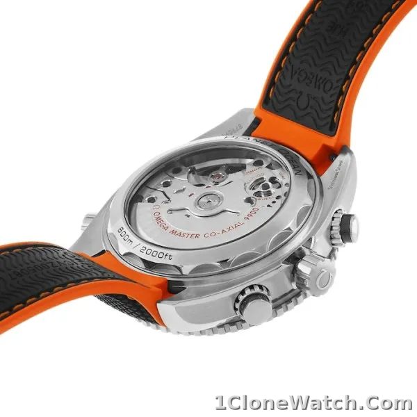 Omega Planet Ocean Men Automatic Black Rubber Watch O21532465101001 - detail
