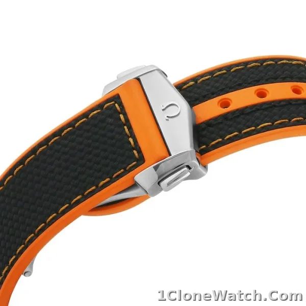 Omega Planet Ocean Men Automatic Black Rubber Watch O21532465101001 - detail