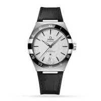Omega Constellation Men Automatic Grey Leather Watch O13133412106001 - view 1