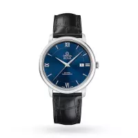 Omega De Ville Men Automatic Blue Leather Watch O42413402003001 - view 1