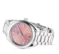 Omega Aquaterra Women Automatic Rose Stainless Steel Watch O22010342010003 - view 5