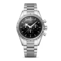 Omega Speedmaster Men Automatic Black 18ct White Gold Watch O31150393001001 - view 1