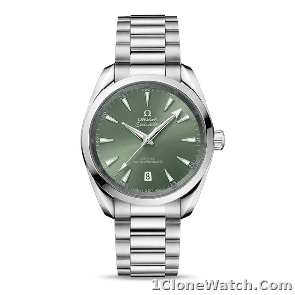 Omega Aquaterra Unisex Automatic Green Stainless Steel Watch O22010382010002