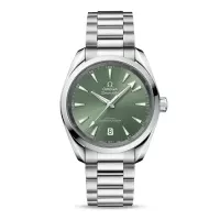 Omega Aquaterra Unisex Automatic Green Stainless Steel Watch O22010382010002 - view 1