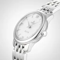 Omega De Ville Women Quartz Mother of Pearl Stainless Steel Watch O42410246005001 - view 7