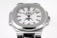 Patek Philippe Nautilus Blue Rubber Strap Watch - view 4