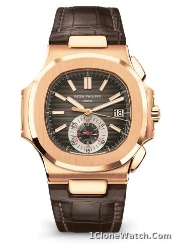 Patek Philippe Nautilus Chronograph Date Rose Gold 5980R-001