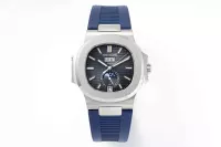 Patek Philippe Blue Nautilus Rubber Watch - view 1