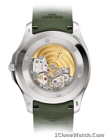 Patek Philippe Aquanaut 5168G-010 White Gold - detail