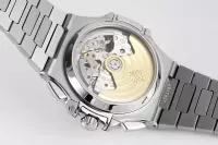 Patek Philippe Silver Nautilus Chronograph Watch - view 10
