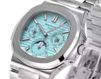 Patek Philippe Nautilus Blue Perpetual Calendar - view 5