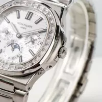 Patek Philippe Silver Nautilus Watch - view 8