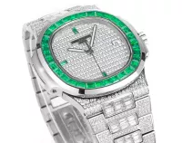 Patek Philippe Nautilus Platinum Green Watch - view 4