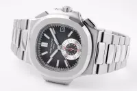 Patek Philippe 5980 Silver Black Watch - view 6