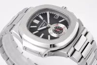 Patek Philippe 5980 Silver Black Watch - view 7