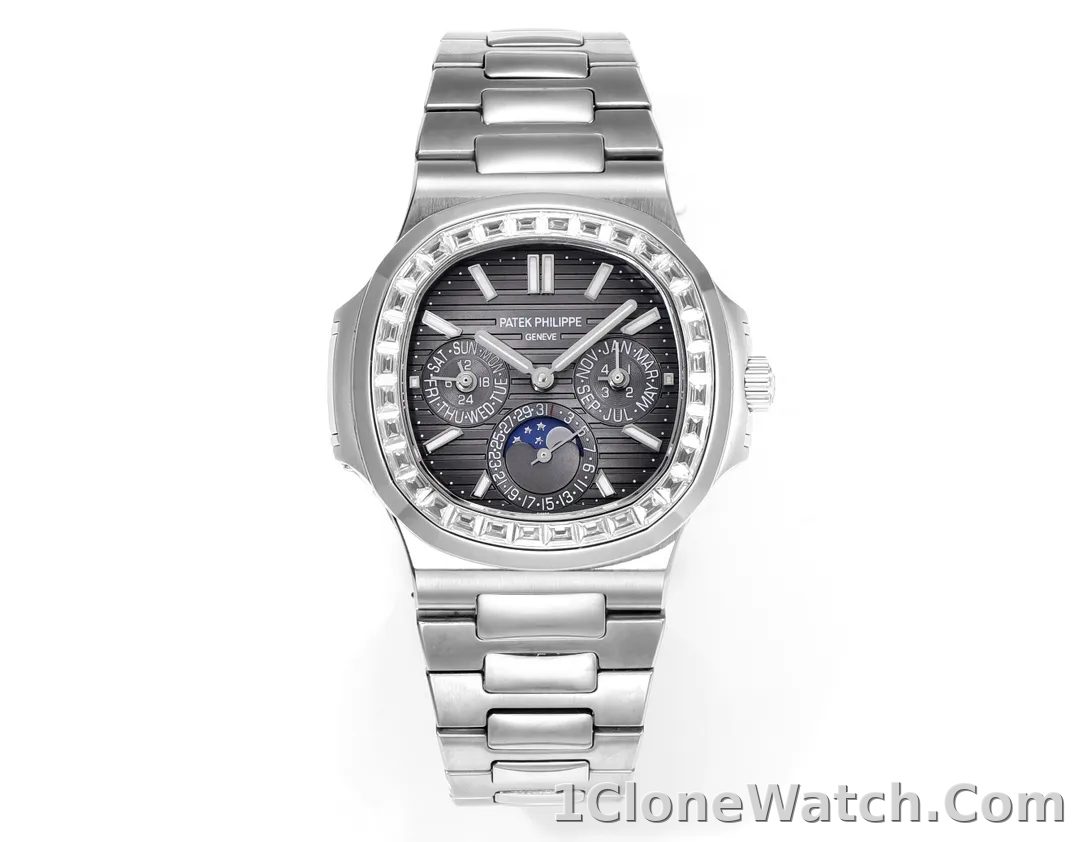 Patek Philippe Nautilus Grey Complication Watch