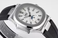 Patek Philippe Blue Nautilus Rubber Watch - view 5