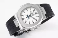 Patek Philippe Blue Nautilus Rubber Watch - view 7