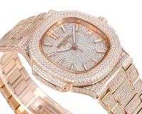 Patek Philippe Rose Gold Diamond Watch - view 4