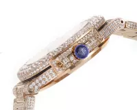 Patek Philippe Rose Gold Diamond Watch - view 7