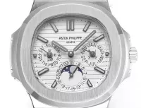Patek Philippe Silver Nautilus Watch - view 3